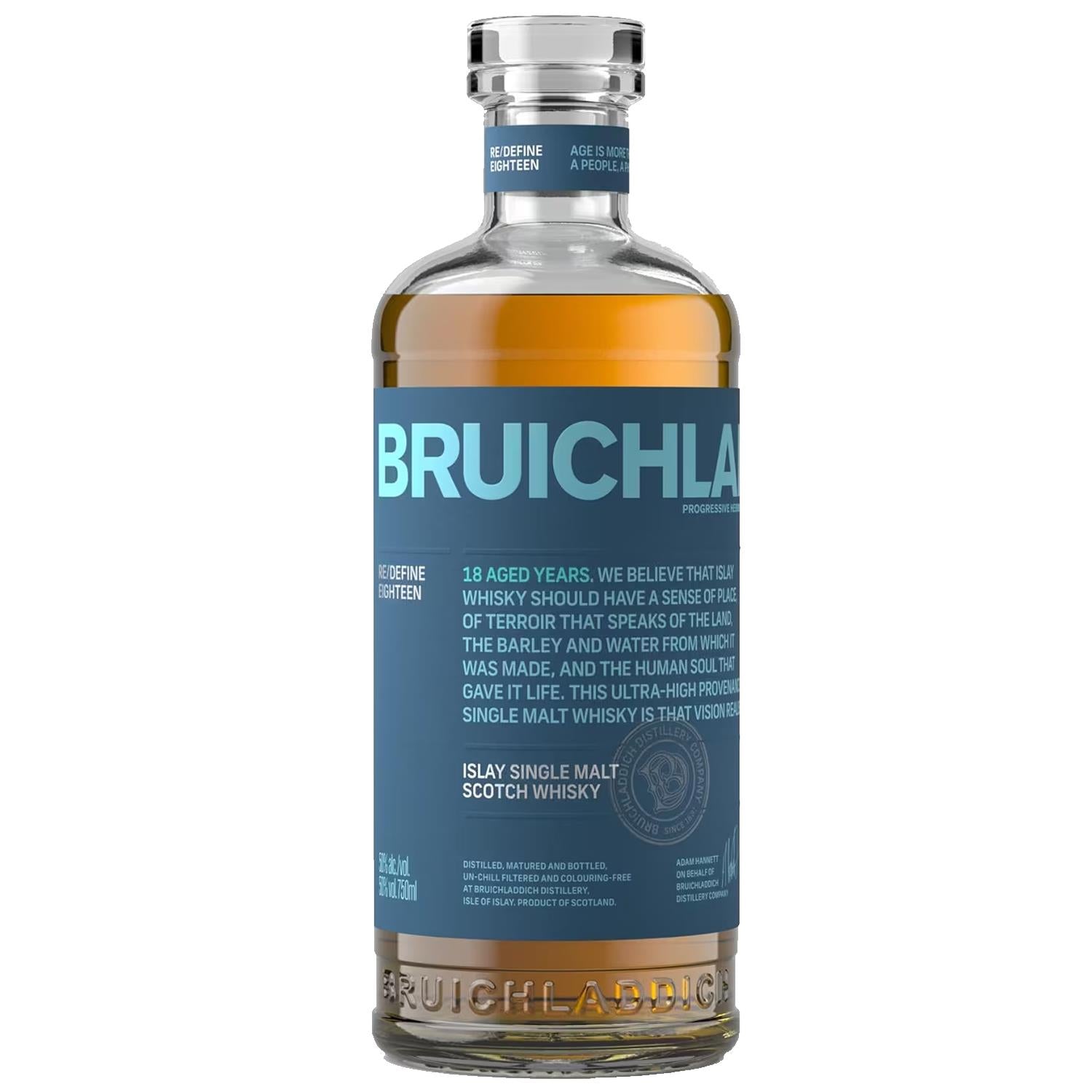 Bruichladdich 18 Year Old Whisky 70cl