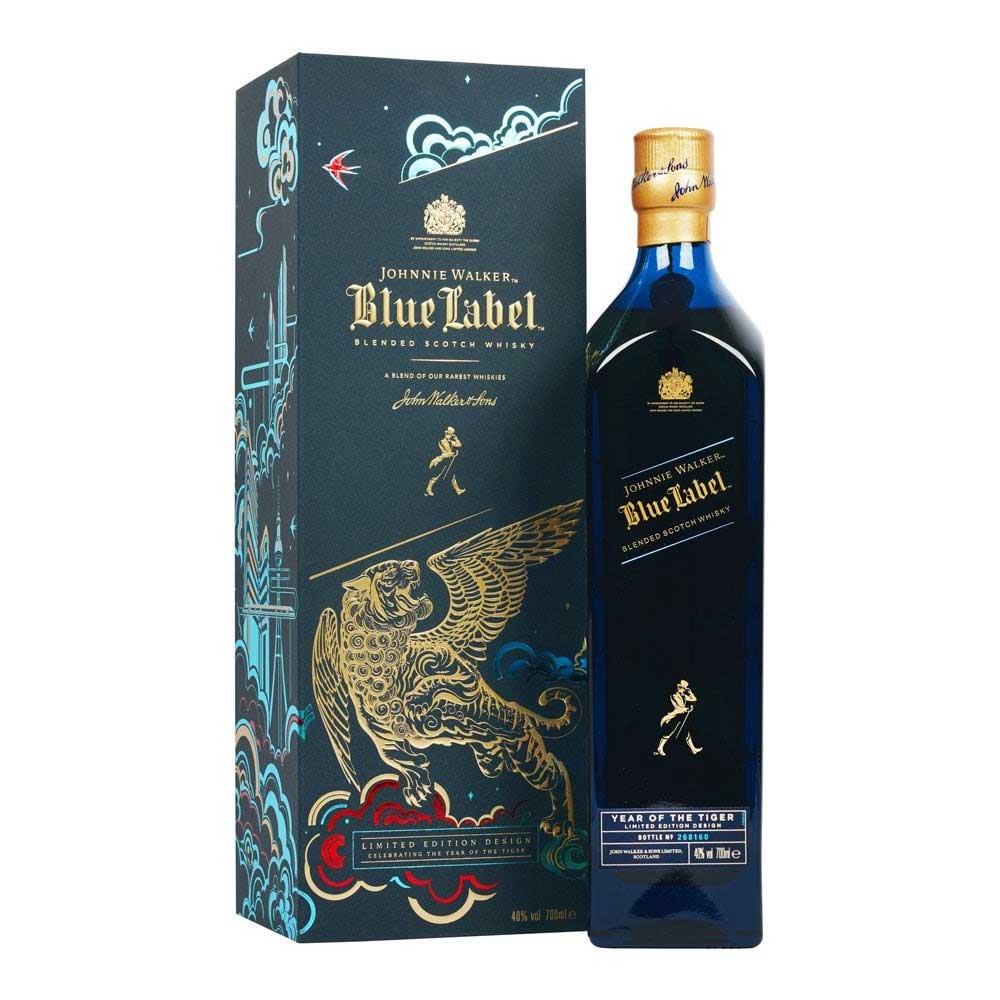 Johnnie Walker Blue Label Year Of The Tiger 2022 Scotch Whisky 70cl
