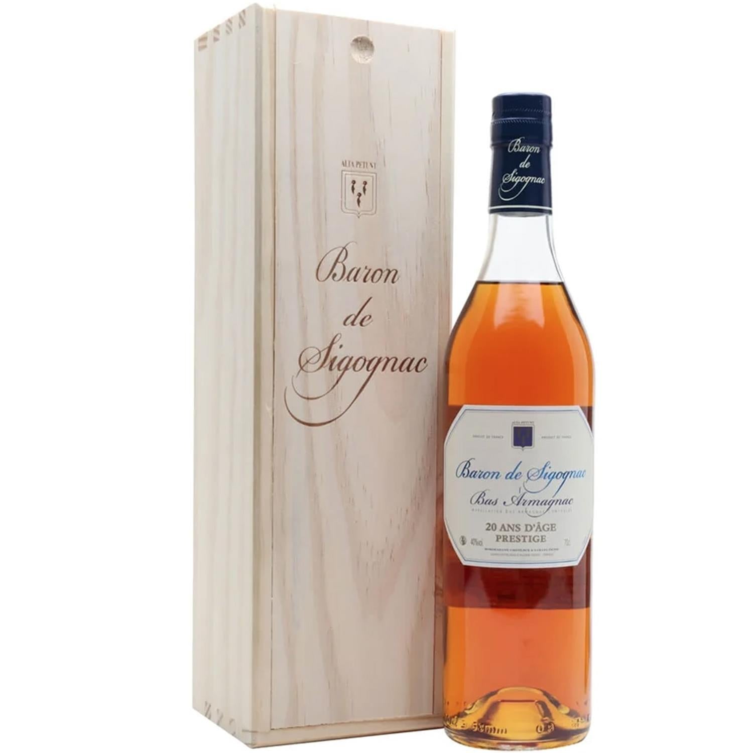 Baron De Sigognac 20 Year Old Armagnac 70cl