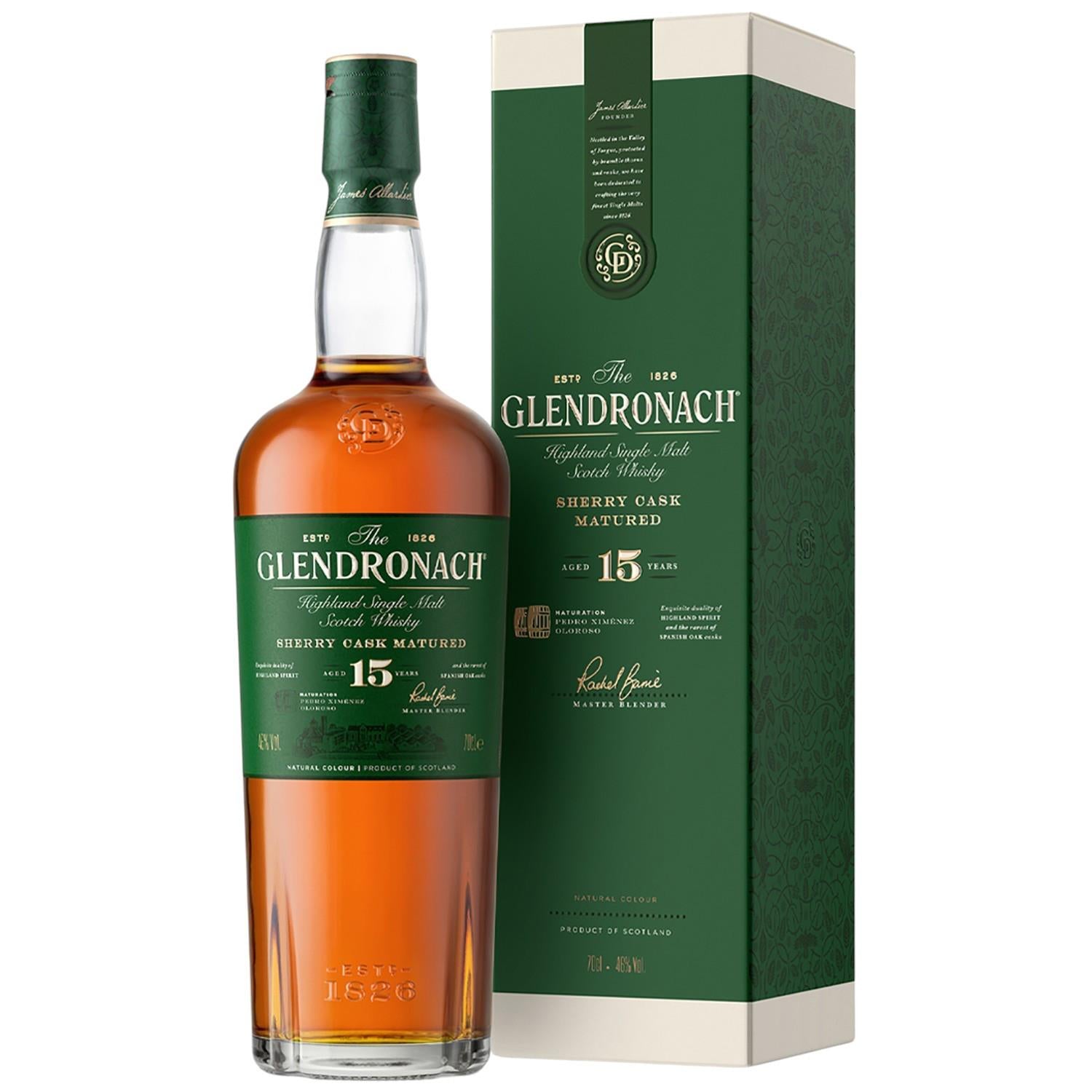 Glendronach 15 Year Old Whisky 70cl