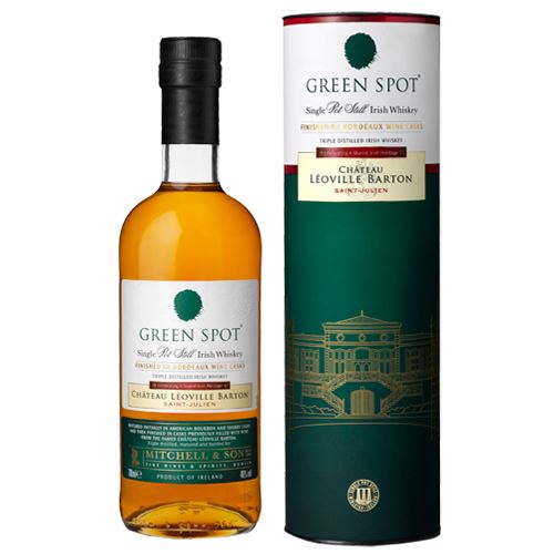 Green Spot Chateau Leoville Barton Bordeaux Finish Single Pot Still Whiskey 70cl 46% ABV