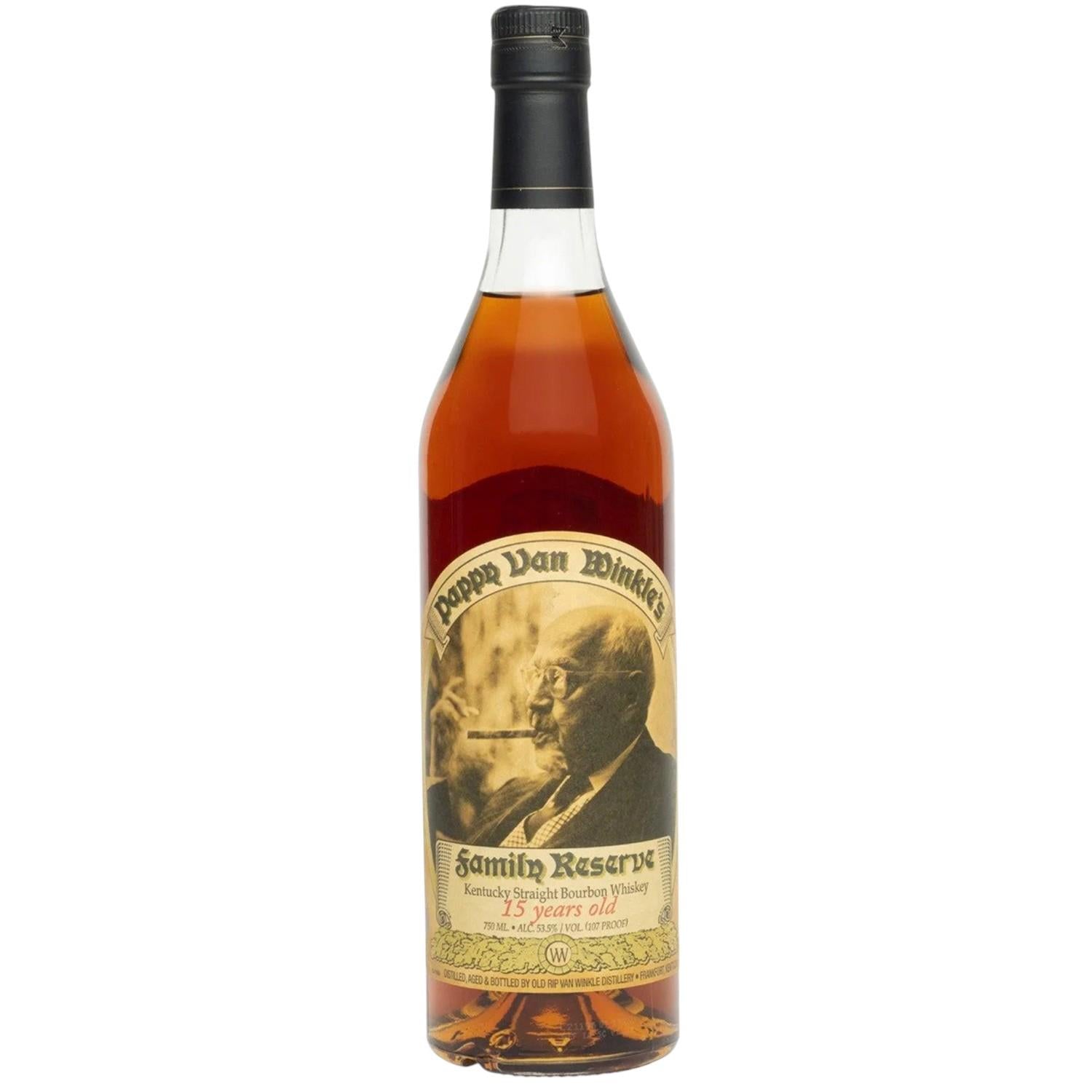 Pappy Van Winkle 15 Year Old Family Reserve Bourbon 75cl