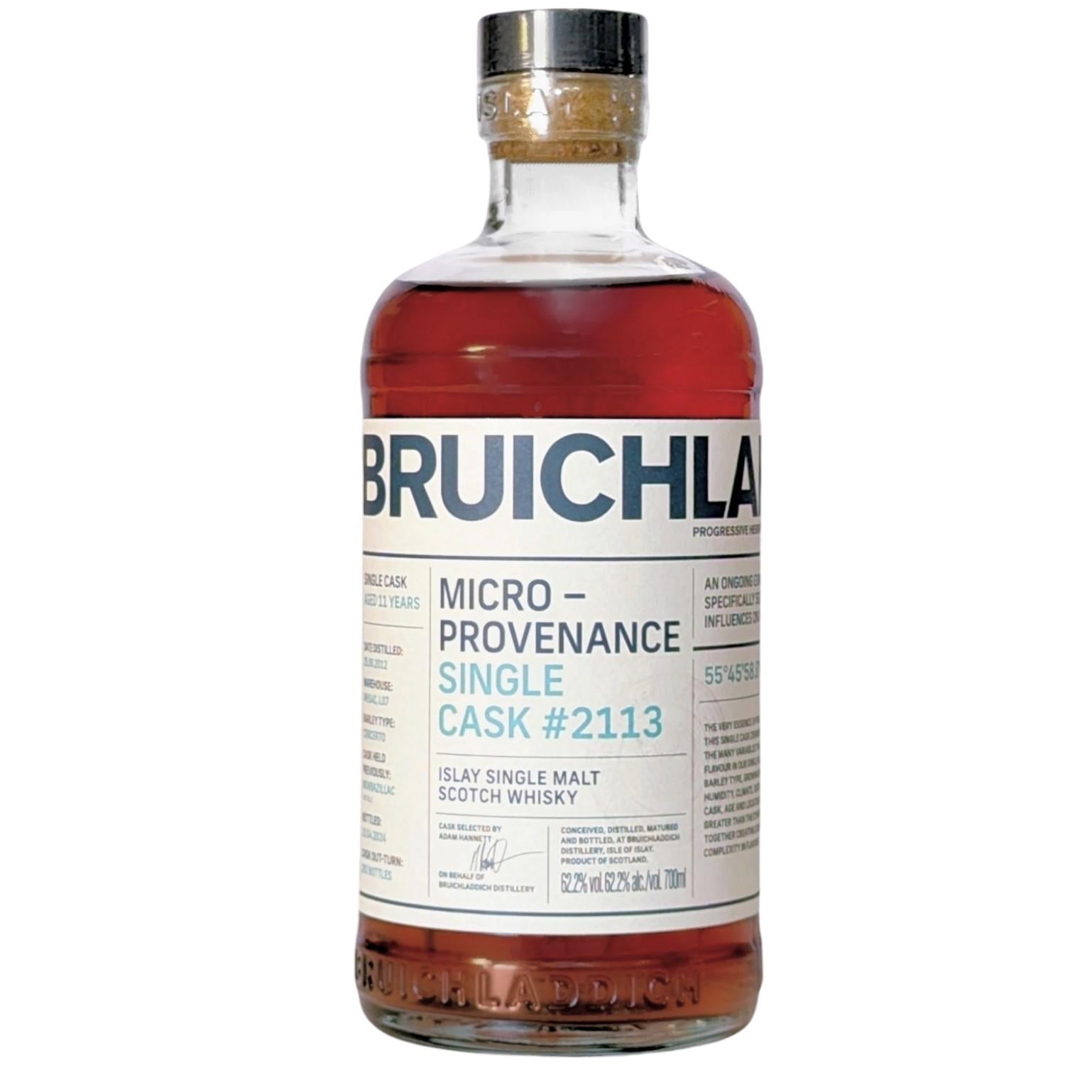 Bruichladdich Micro Provenance Monbazillac 2012 Whisky - Cask No.2113 70cl