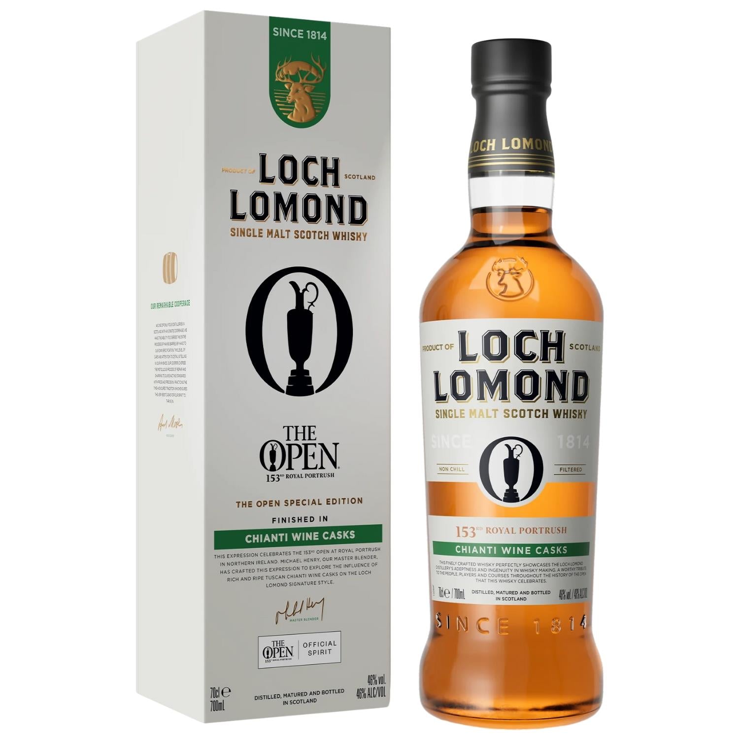 Loch Lomond The Open Special Edition 2025 Whisky 70cl