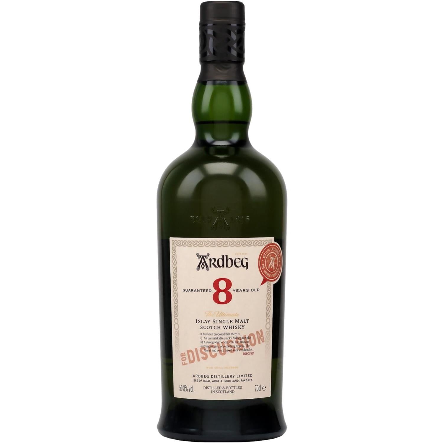 Ardbeg 8 Year Old Whisky 70cl