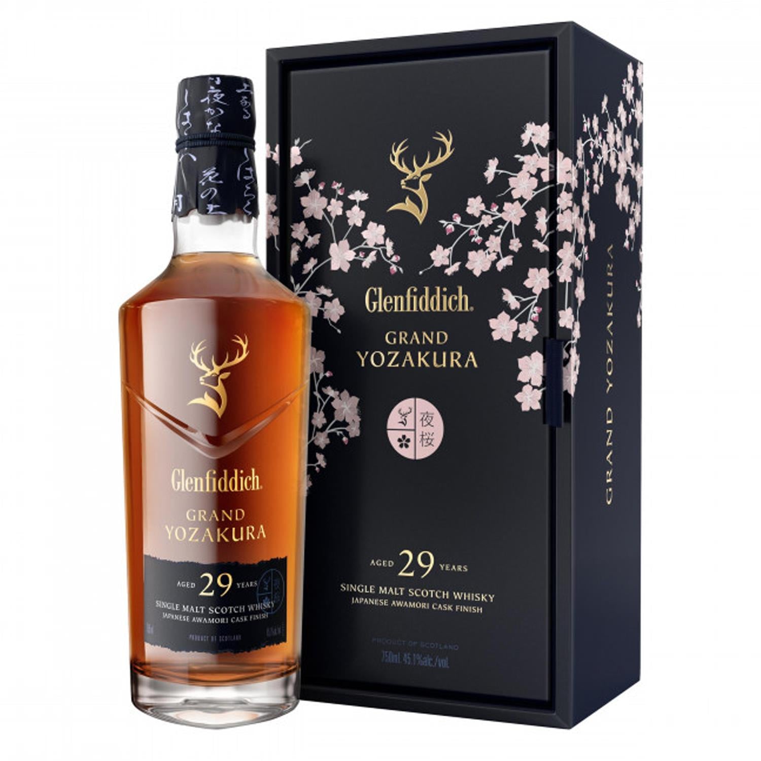 Glenfiddich Grand Yozakura 29 Year Old Whisky 70cl