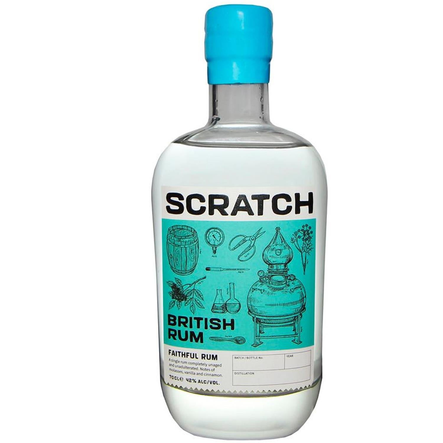 Scratch Faithful British Rum 70cl