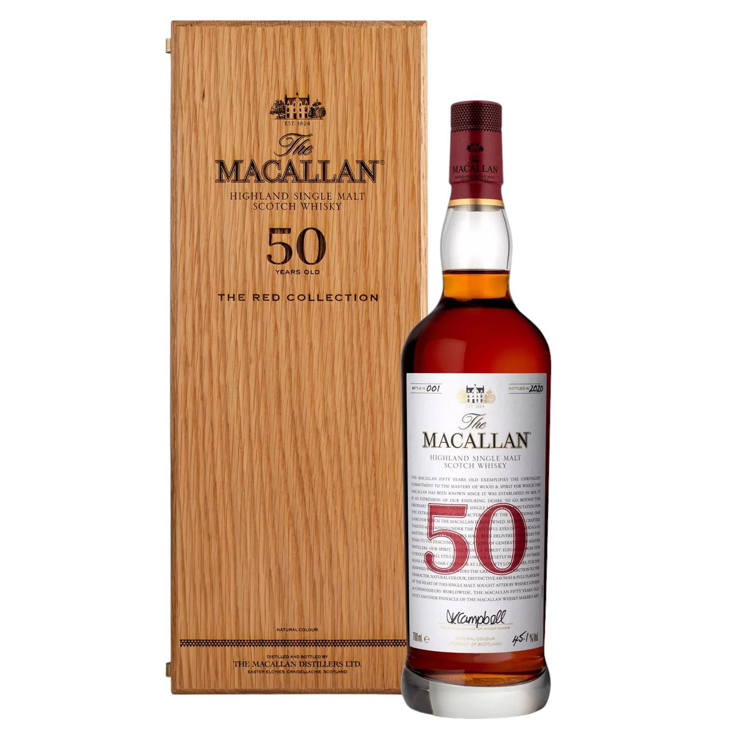 Macallan 50 Year Old Whisky 70cl