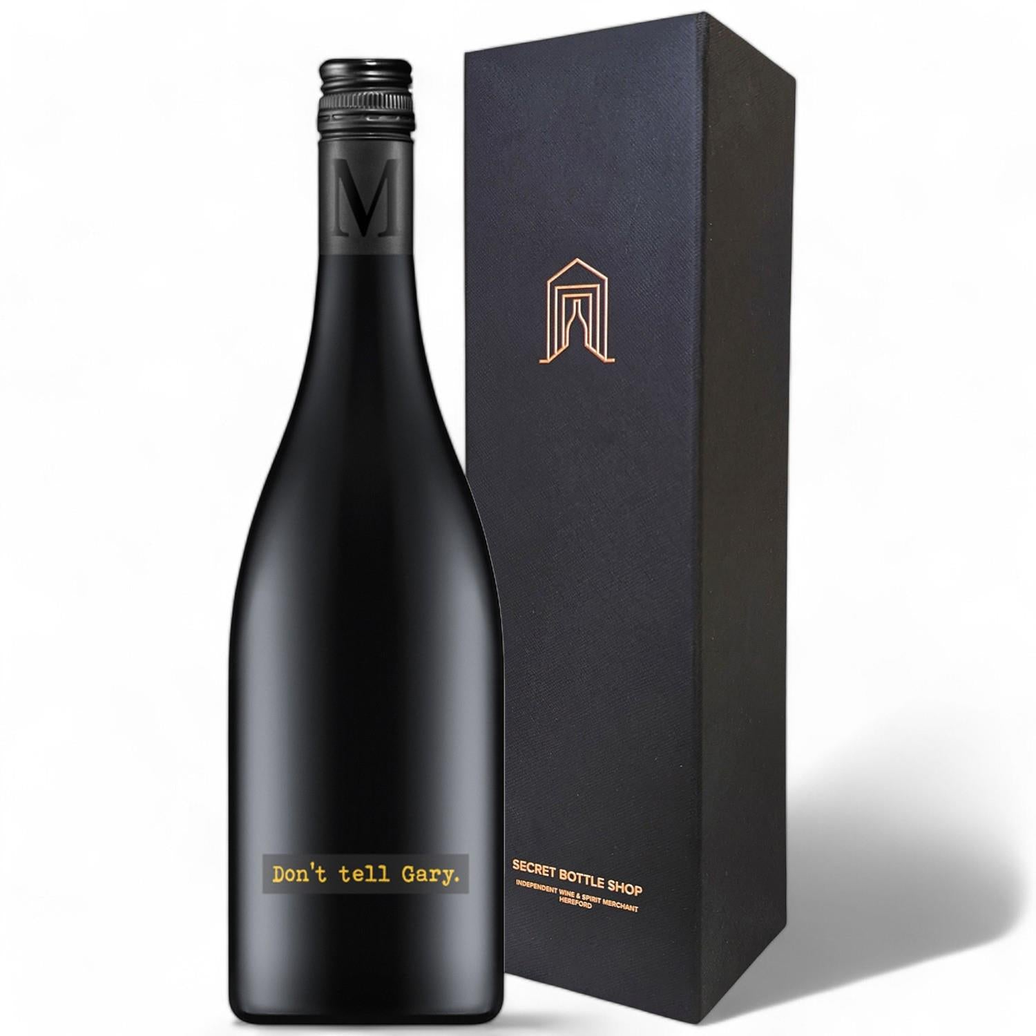 Don’t Tell Gary Australian Shiraz Gift Boxed 75cl