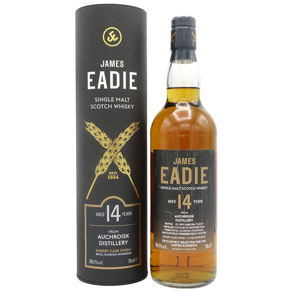 James Eadie Auchroisk 14 Year Old Oloroso Finish Whisky 70cl