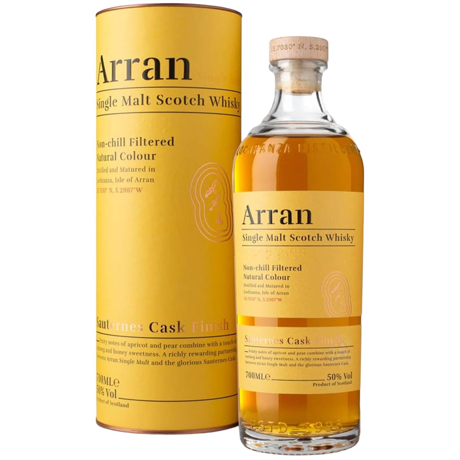 Arran Sauternes Cask Finish Whisky 70cl