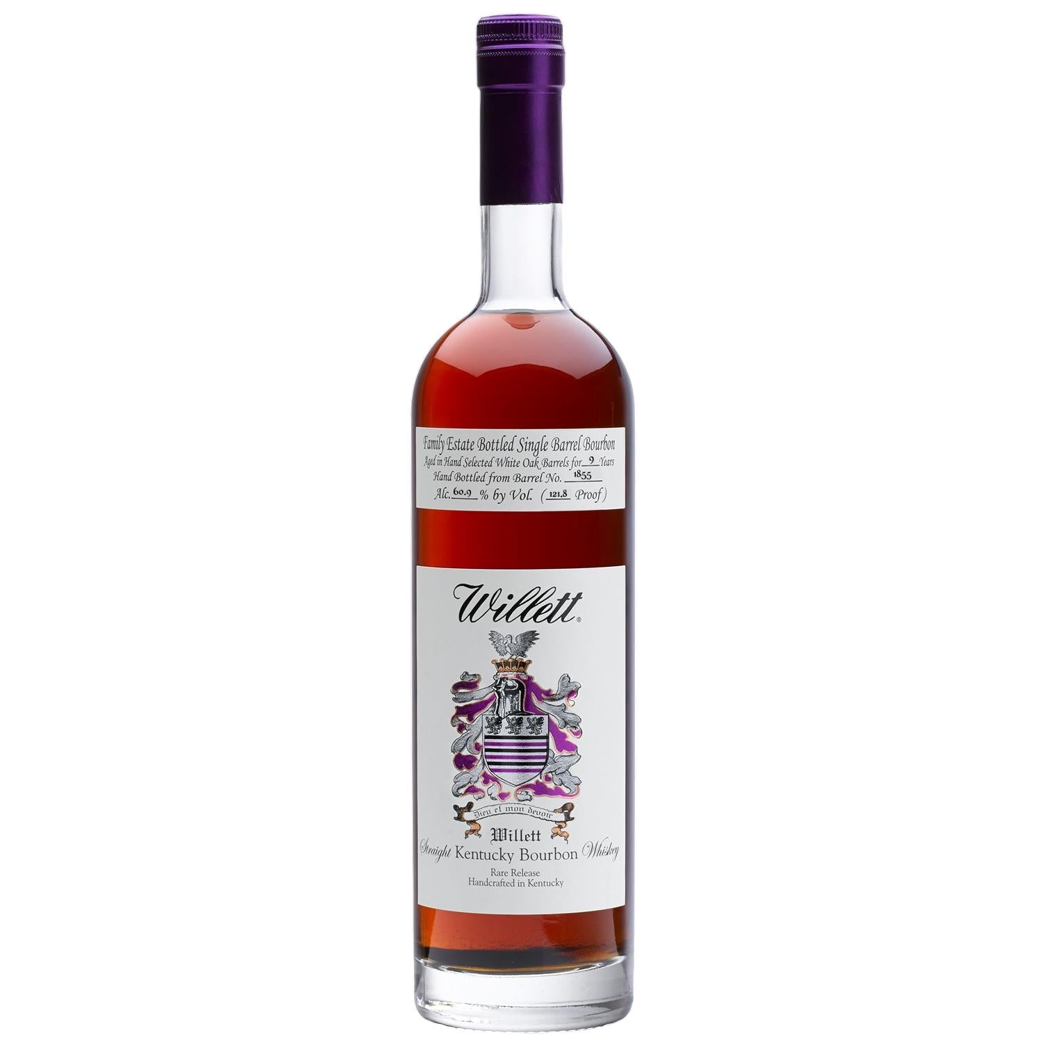 Willet 9 Year Old Family Estate Single Barrel Bourbon #1855 70cl