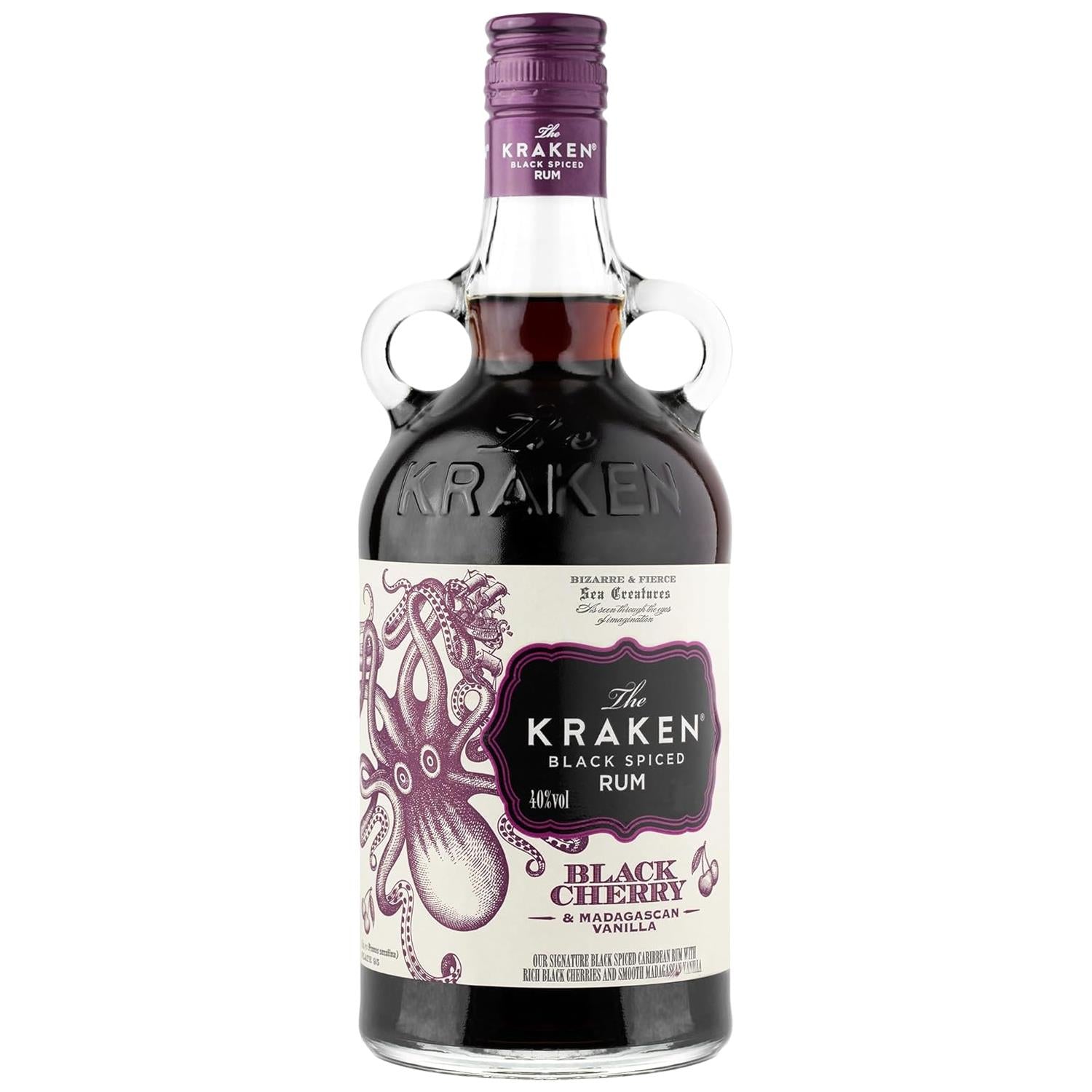 Kraken Black Cherry & Madagascan Vanilla Spiced Rum Half Bottle 35cl