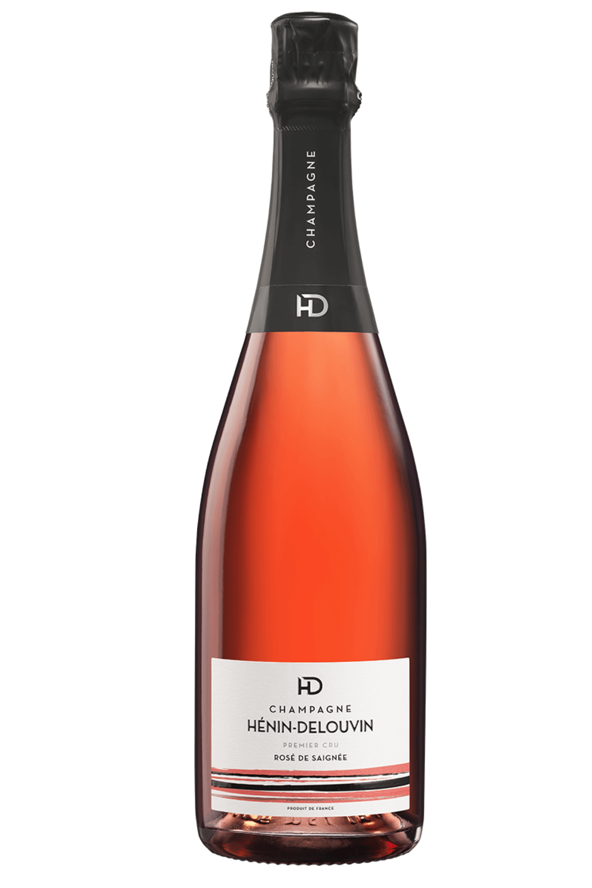 Champagne Cuvée Rosé de Saignée Premier Cru Brut Champagne Hénin-Delouvin