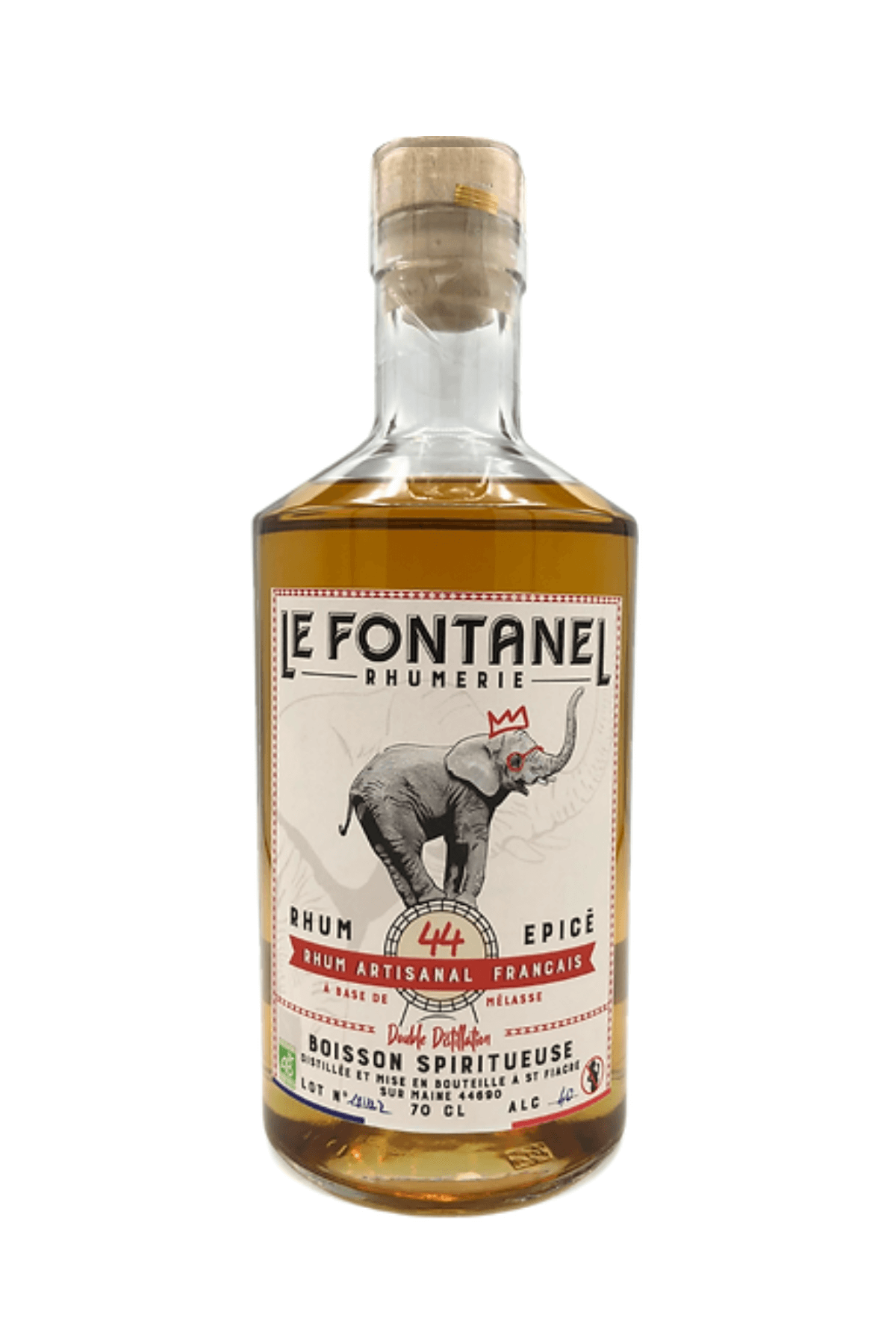 Rhum Epicé Artisanal Rhumerie Le Fontanel