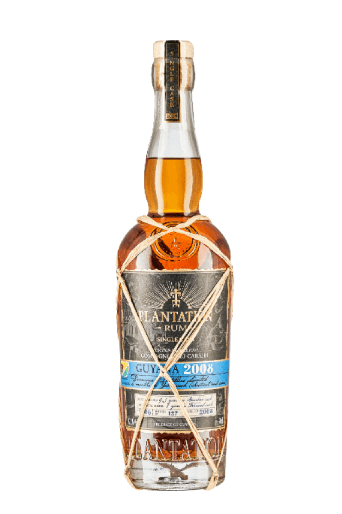 Rum Plantation Guyana 2008 Red Pineau des Charentes Astucciato
