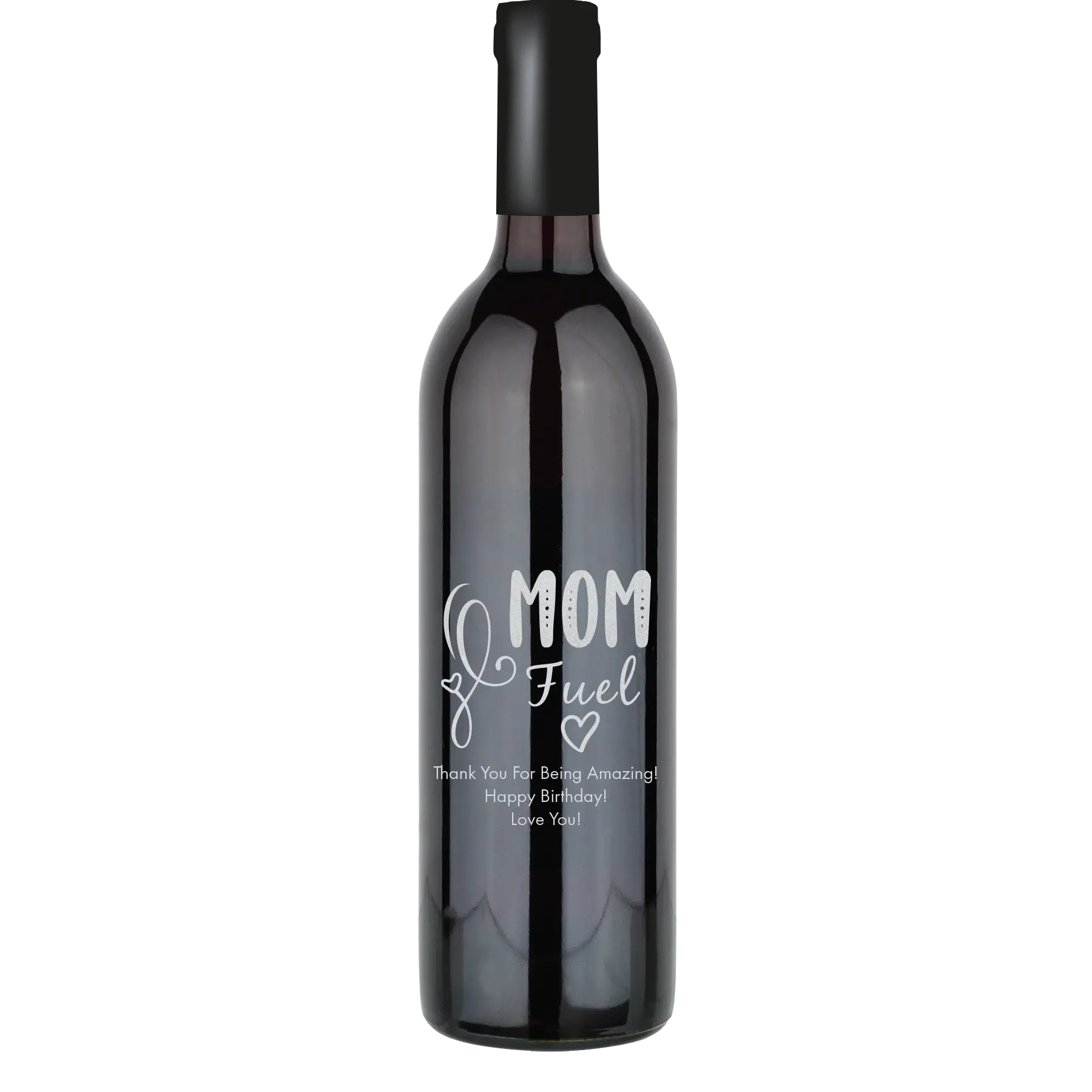 Mom Fuel Custom Wine Bottle - Cabernet Sauvignon