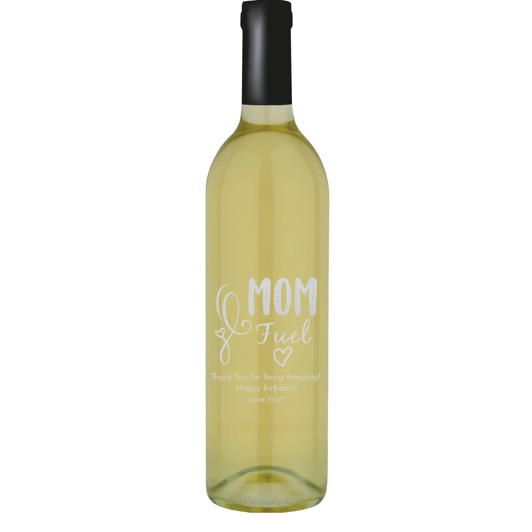 Mom Fuel Custom Wine Bottle - Symphony