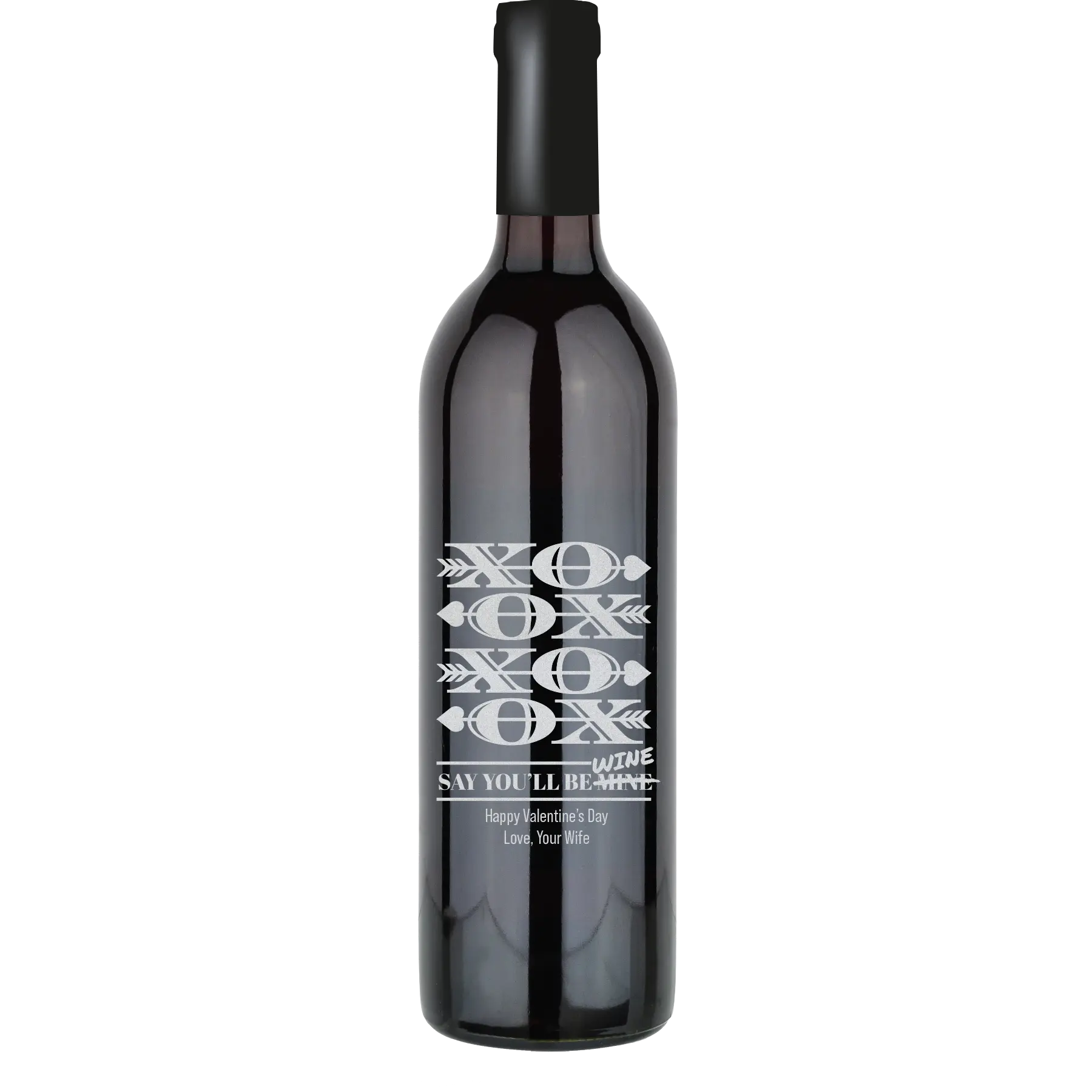 XOXO Say You'll Be Wine Custom Wine Bottle - Cabernet Sauvignon