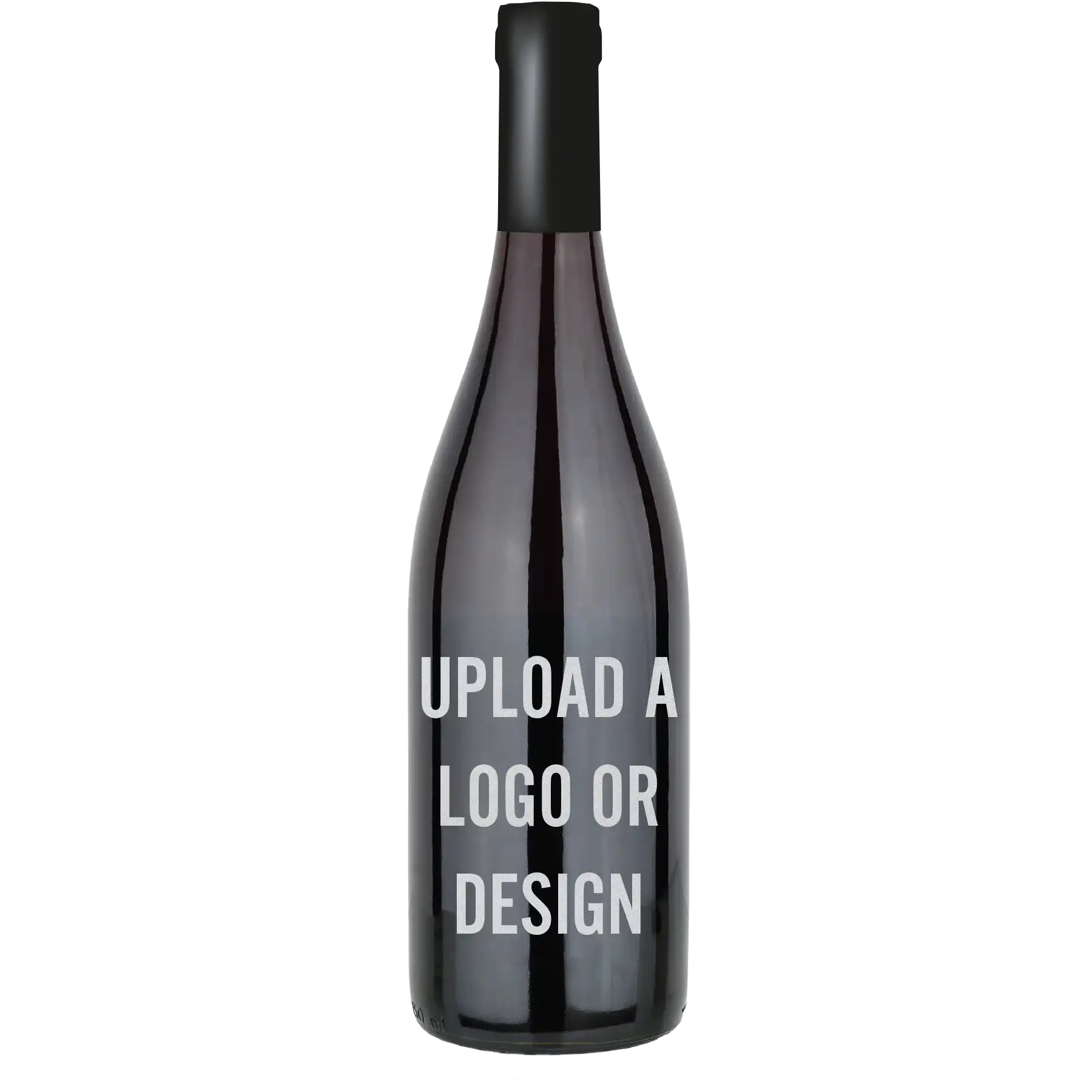 Upload Your Logo/Design Custom Wine Bottle - Pinot Noir